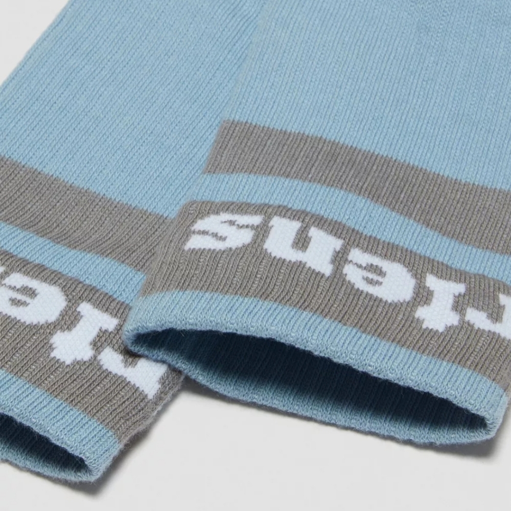 NWT Men's Dr. Martens Athletic Logo Blue and Gray Casual Socks - Picture 4 of 5